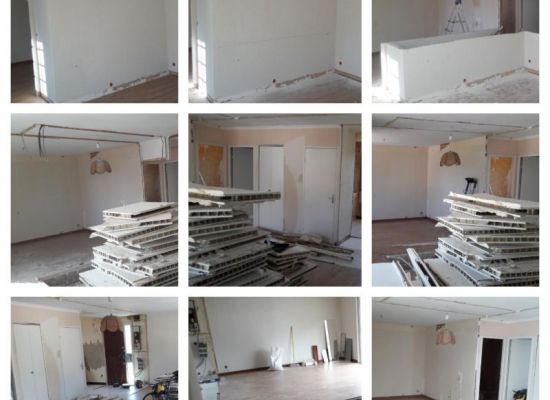 démolition cloison intérieur