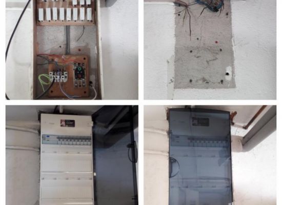 rénovation d’un tableau électrique des années 70